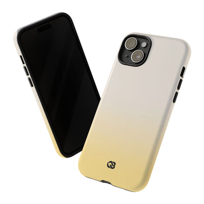 Yellow Tough Phone Case for iPhone - Bleached Citron Haze