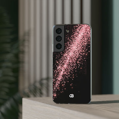 Rose Digital Cascade · Lite Phone Case for Samsung · Pink