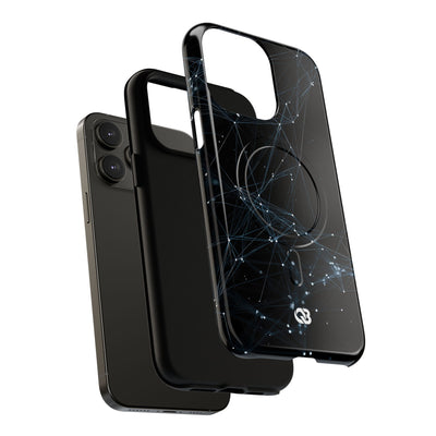 Black Tough 2.0 Magsafe Phone Case for iPhone - Arctic Neural Mesh