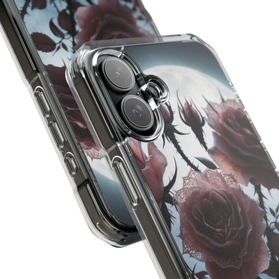 Lunar Lace Petals · Impact Coque de téléphone pour iPhone · Magsafe