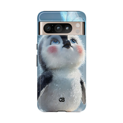 Frosty Penguin Glow · Tough Phone Case for Google Pixel