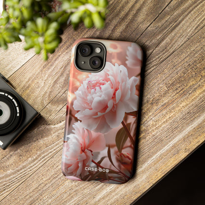 Peony Moonlight iPhone 15 Plus Case - Tough