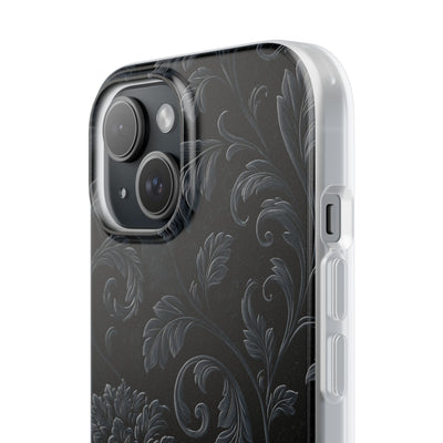Obsidian Damask · Lite Phone Case for iPhone ·  Black