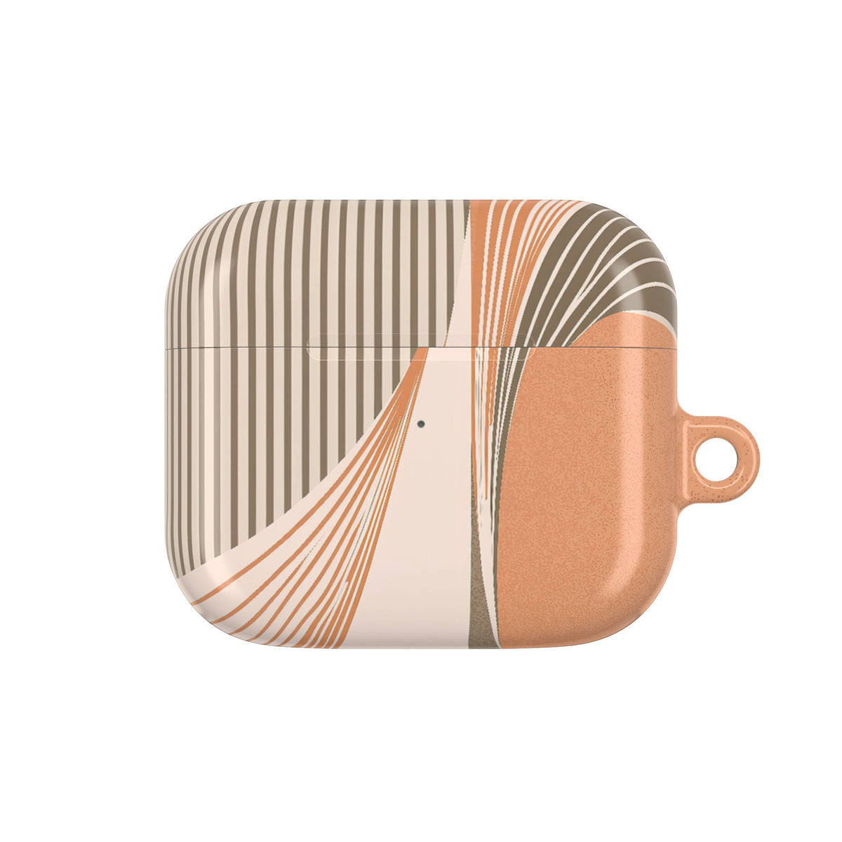 Terracotta Meridian · Hard Case for AirPods & AirPods Pro · Orange