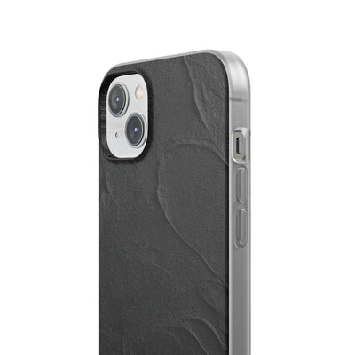 Obsidian Stucco Relief · Lite Phone Case for iPhone ·  Black
