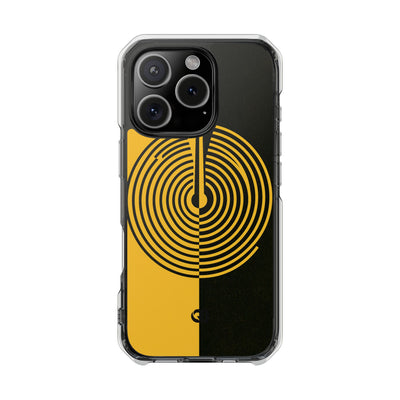 Yellow Impact MagSafe Phone Case for iPhone - Voltage Sector Pulse