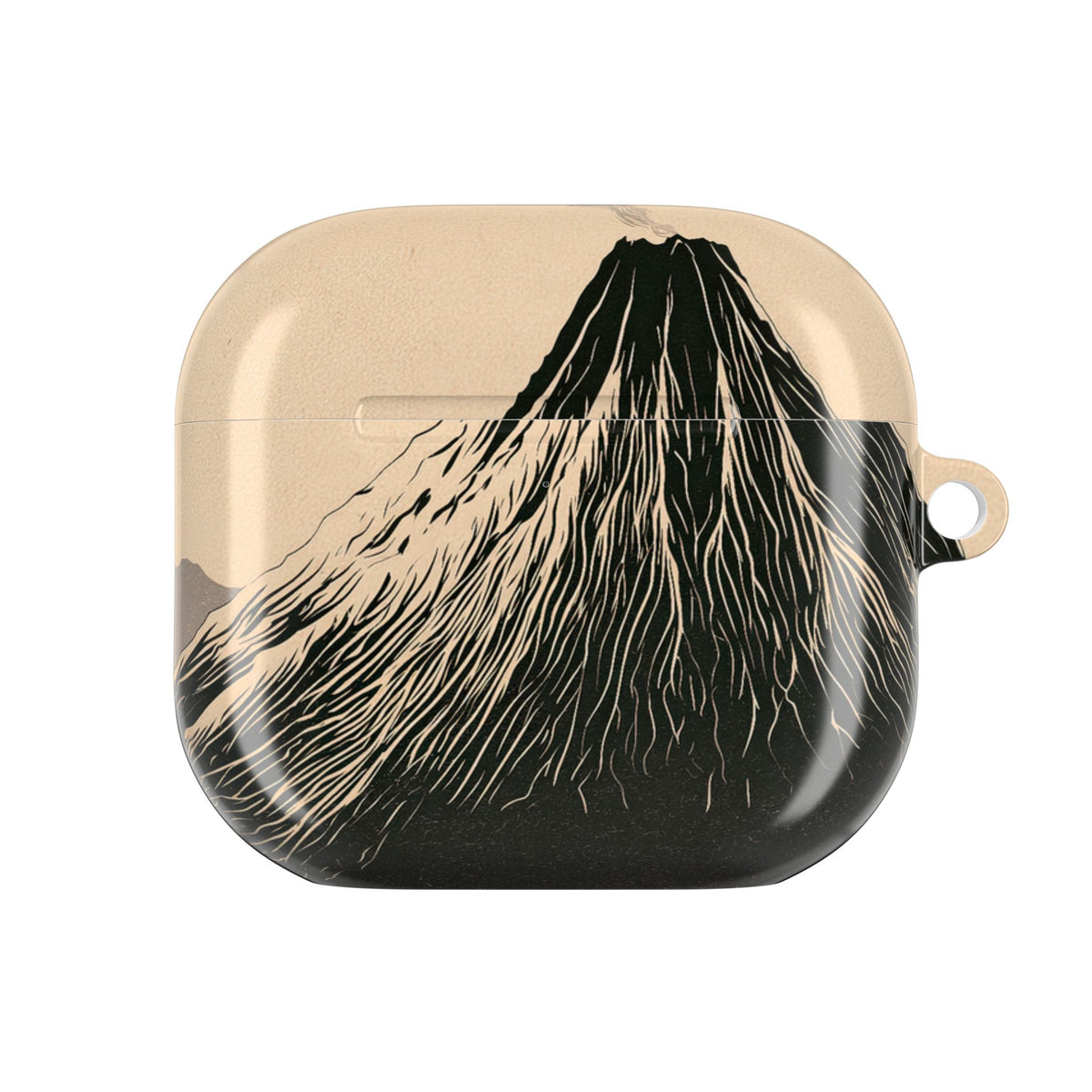 Fuji Summit · Hard Case for AirPods & AirPods Pro · Beige