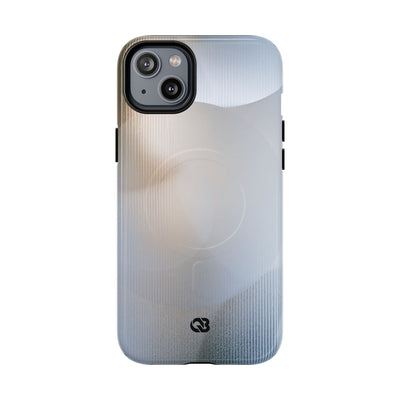White Tough 2.0 Magsafe Phone Case for iPhone - Frosted Ribbed Sphere
