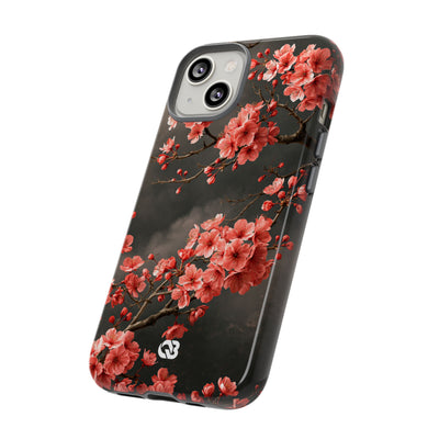 Dark Sakura Nocturne · Tough Phone Case for iPhone · Black