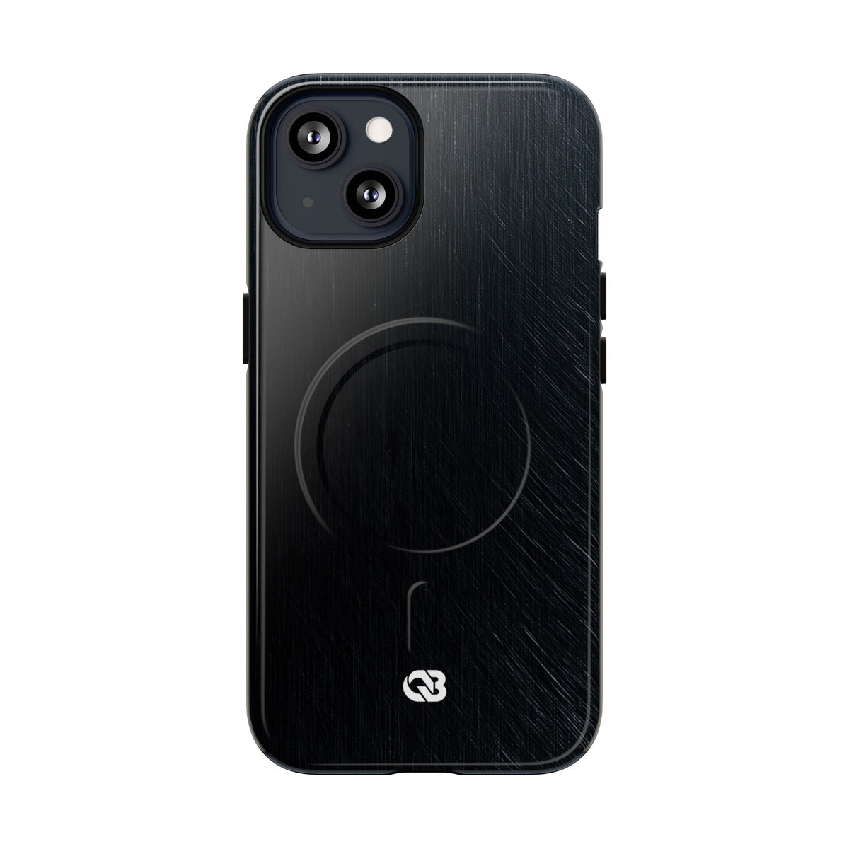 Brushed Obsidian Steel · Tough 2.0 Magnetic Phone Case for iPhone · Black