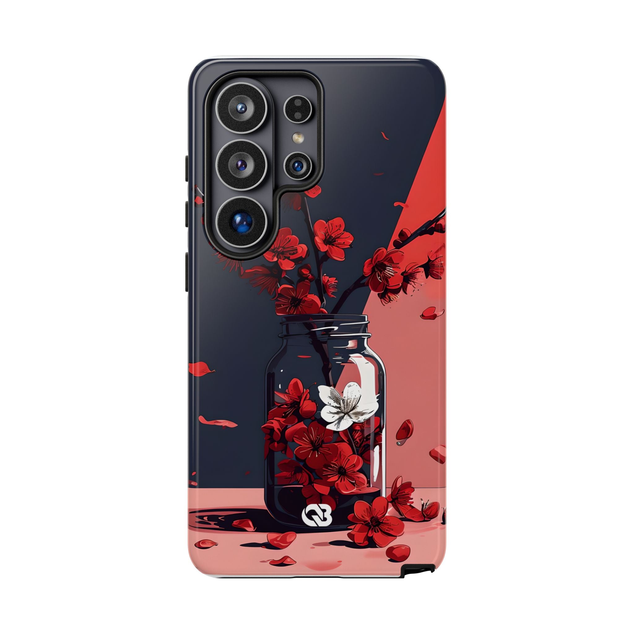 Crimson Blossom Jar · Tough Telefoncover til Samsung