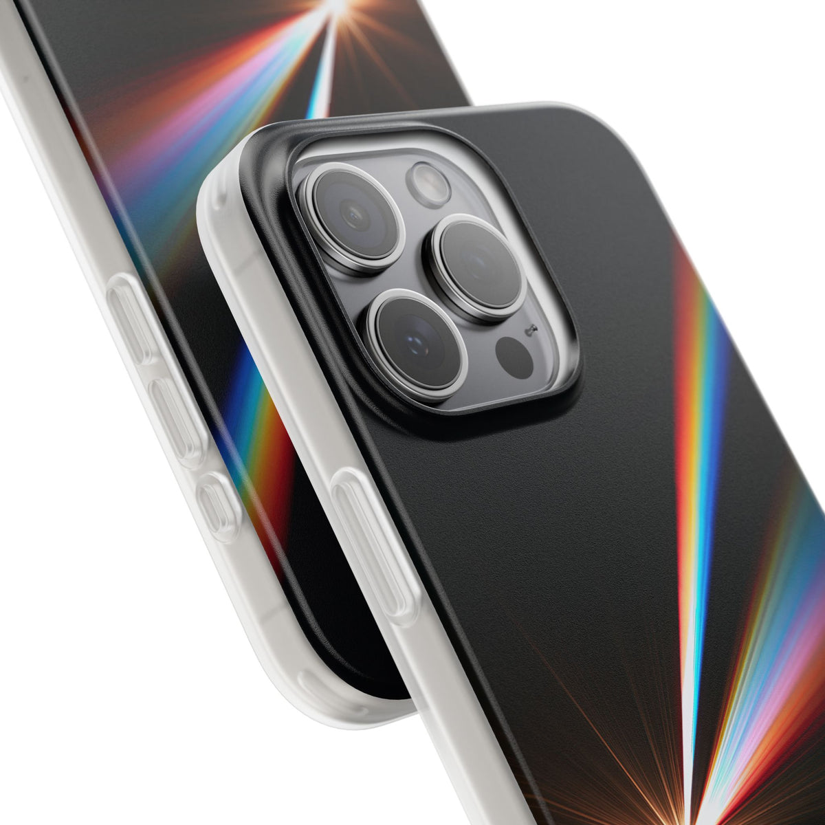 Spectral Refraction · Lite Phone Case for iPhone ·  Black