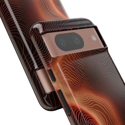 Caldera Ridge · Tough Phone Case for Pixel ·  Orange