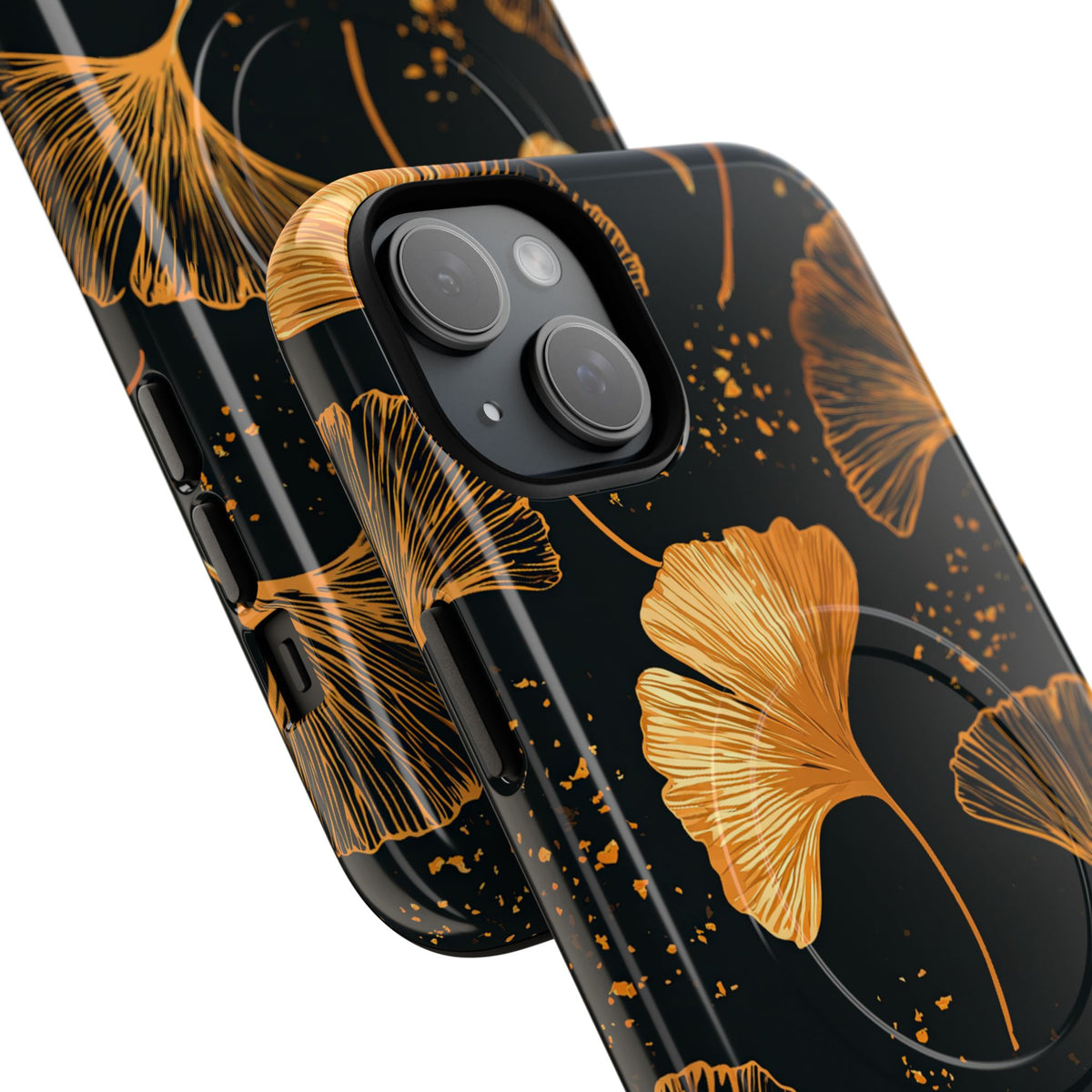 Gilded Ginkgo · Tough 2.0 Magnetic Phone Case for iPhone · Gold