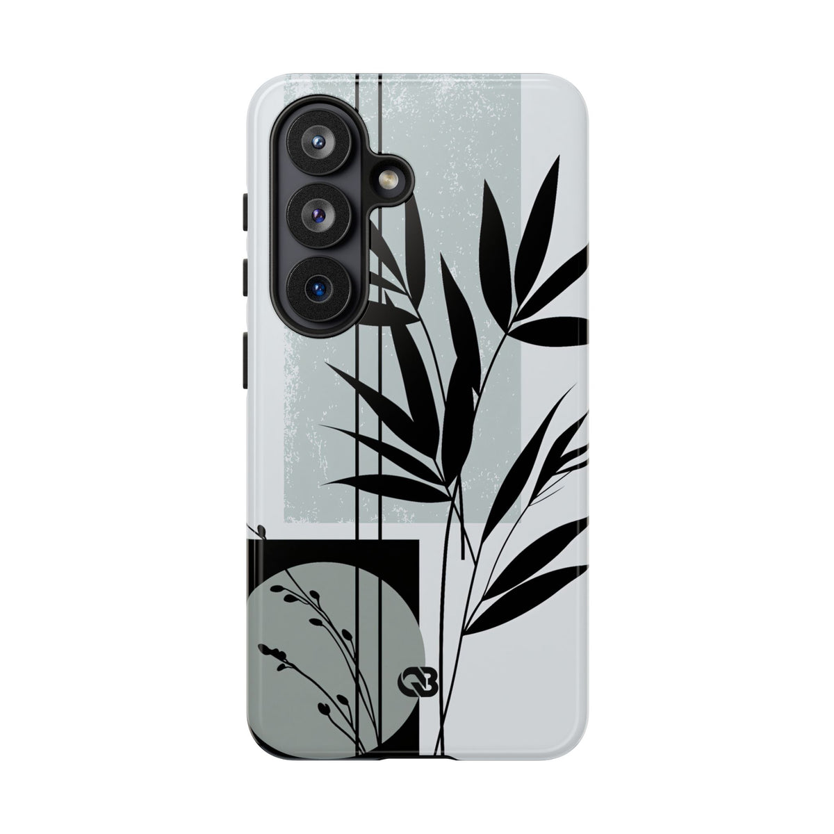Zen Bamboo Silhouette · Tough Phone Case for Samsung · Green