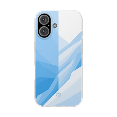 Blue Lite Phone Case for iPhone - Arctic Glacial Ridge