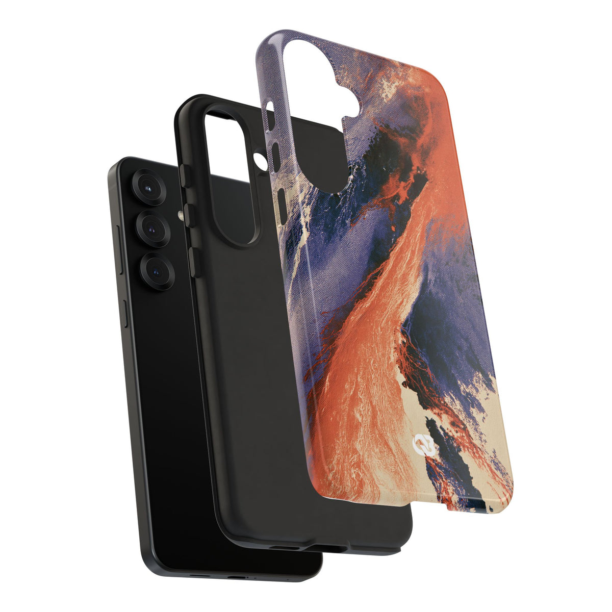 Solar Aura Drift · Tough Phone Case for Samsung · Orange