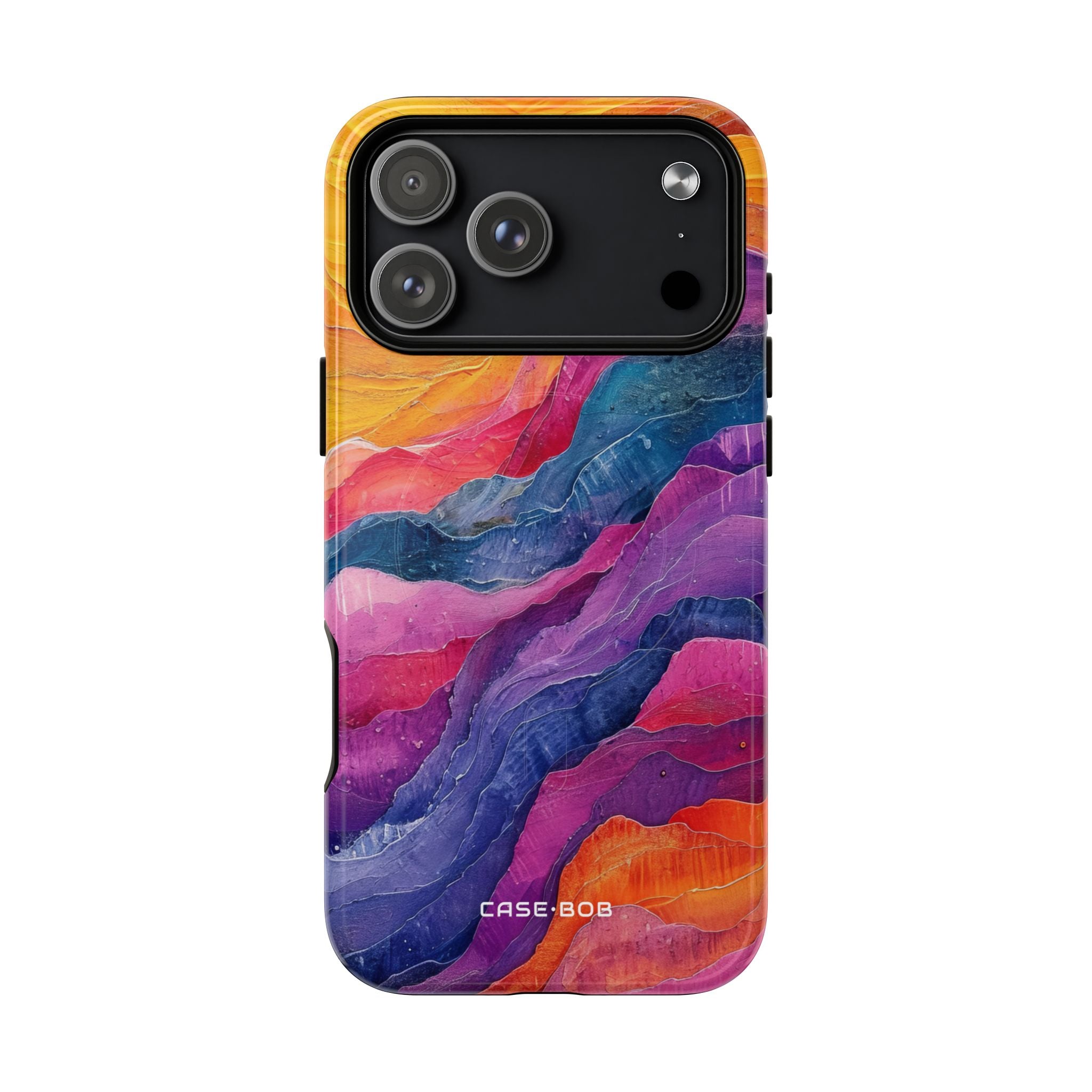Vibrant Flow iPhone 17 Pro Max Case - Tough+ - CASE•BOB