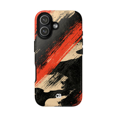 Urban Slash Camo · Tough Phone Case for iPhone · Black