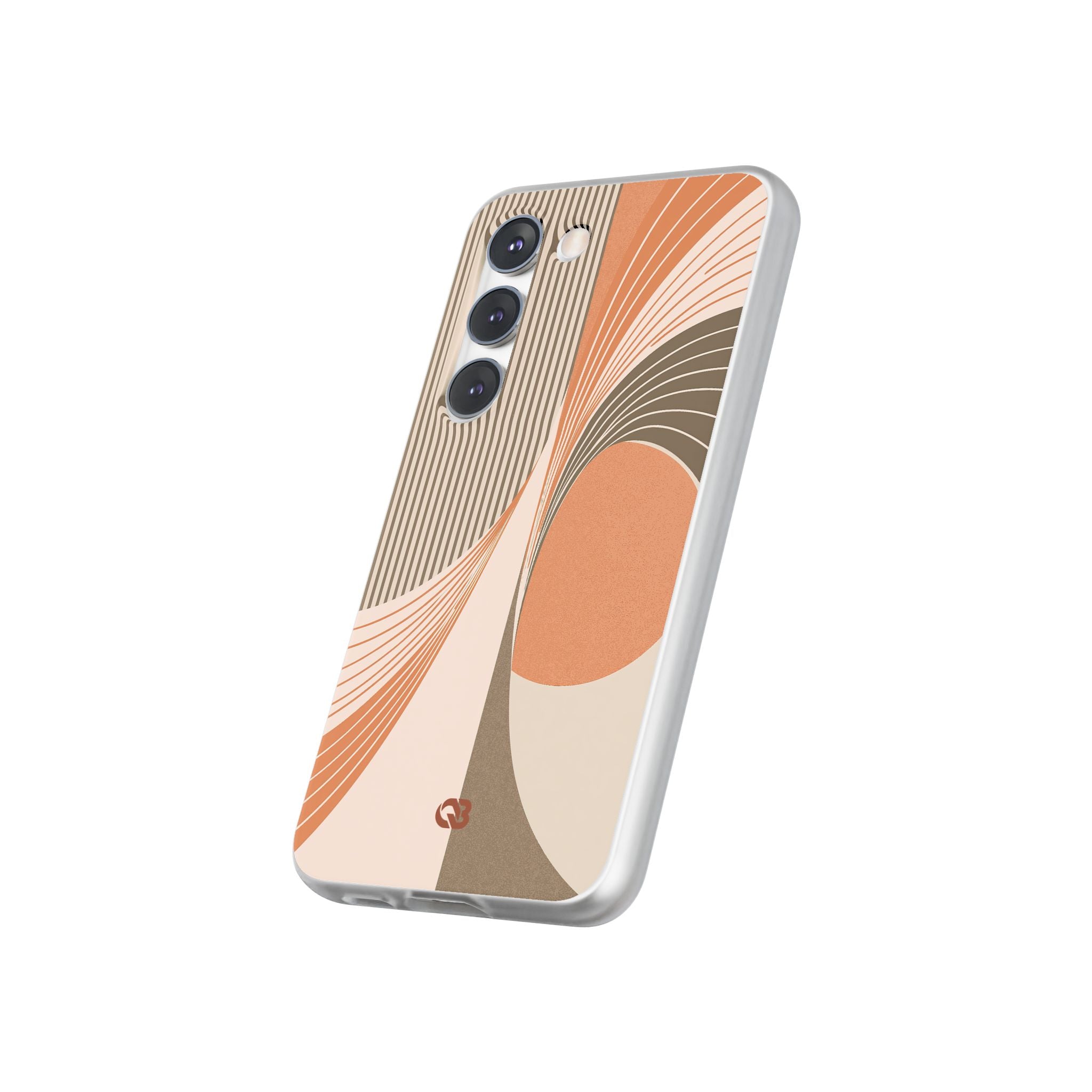 Orange Lite Phone Case for Samsung - Desert Arc Horizon