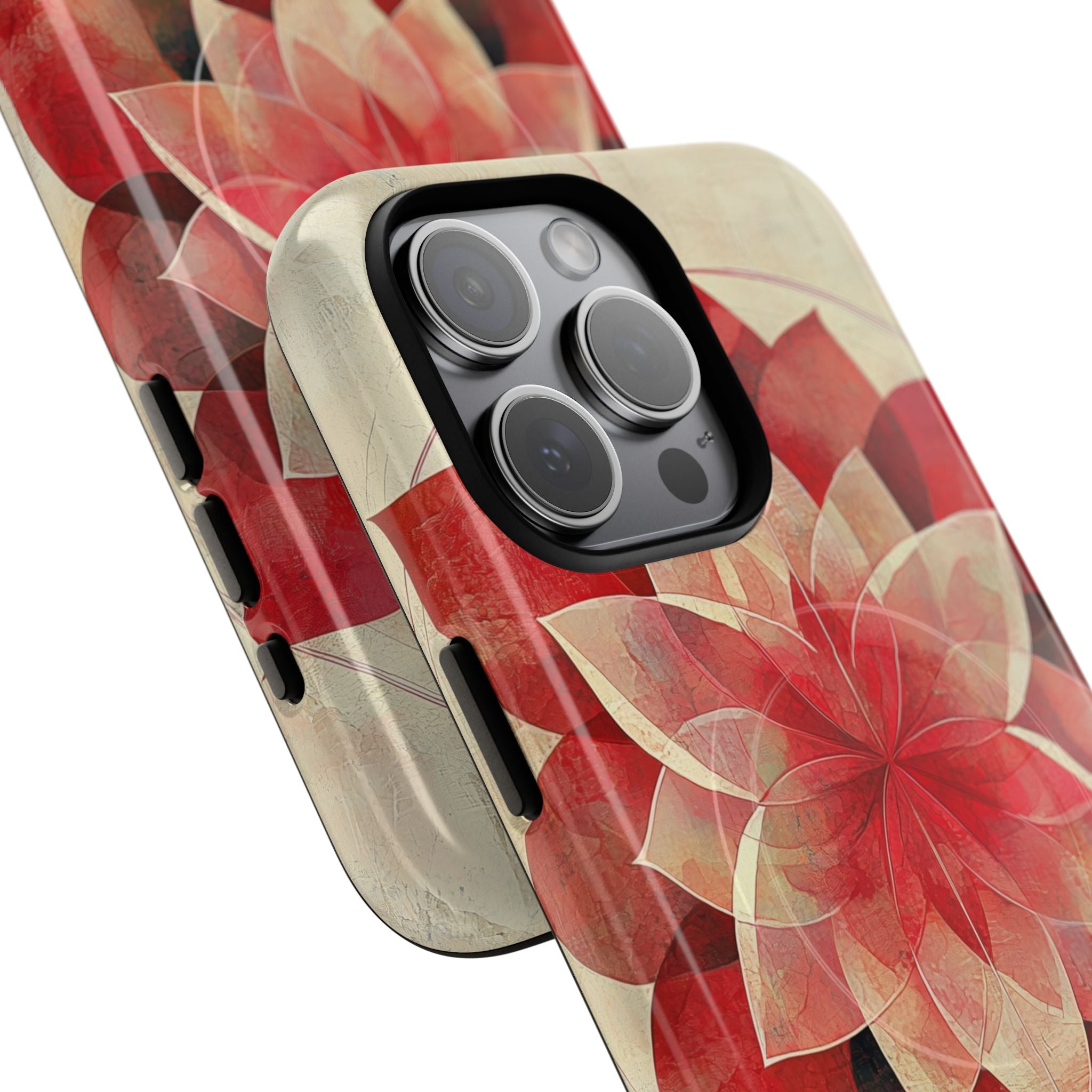 Crimson Petal Peak · Tough+ Phone Case for iPhone · Magsafe