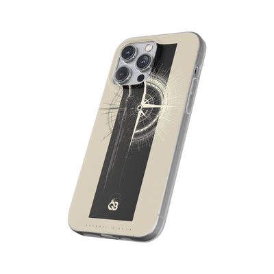 Beige Lite Phone Case for iPhone - Zenith Vector Spire