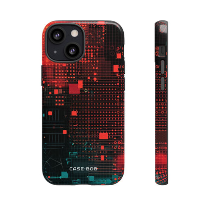 Grid Fusion iPhone 13 Mini Case - Tough