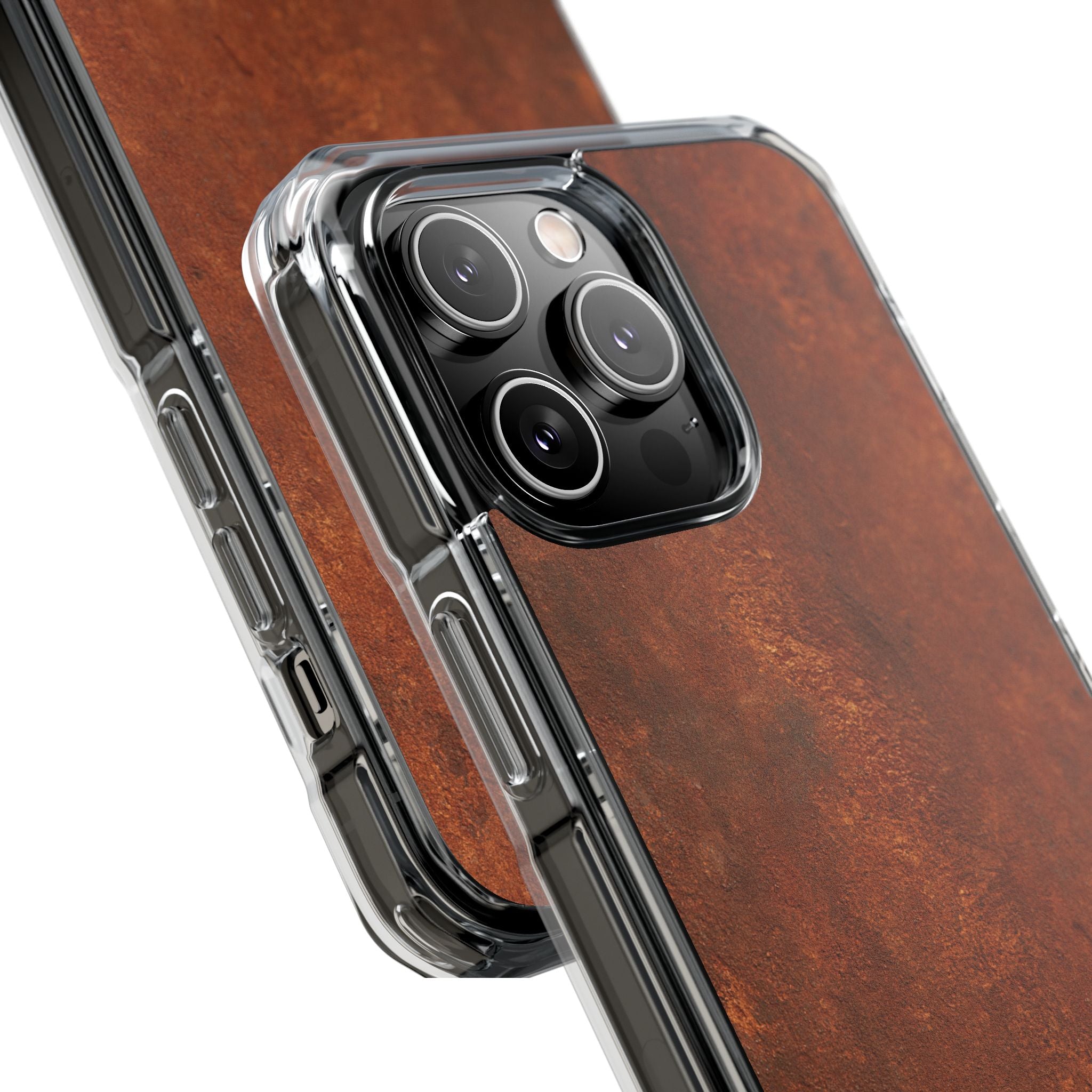 Orange Impact MagSafe Phone Case for iPhone - Oxidized Iron Crust