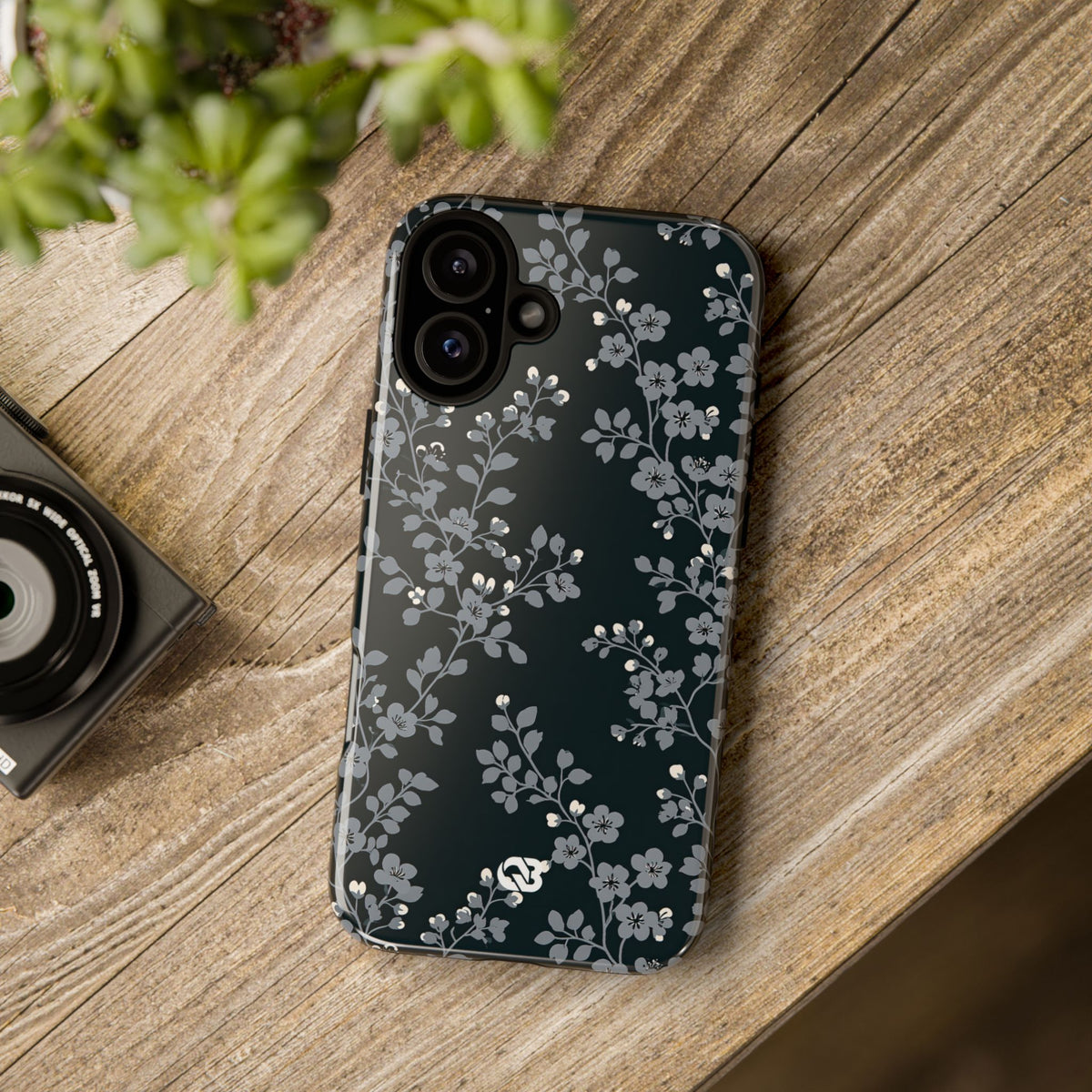 Nocturne Blossom Branch · Tough Phone Case for iPhone · Black