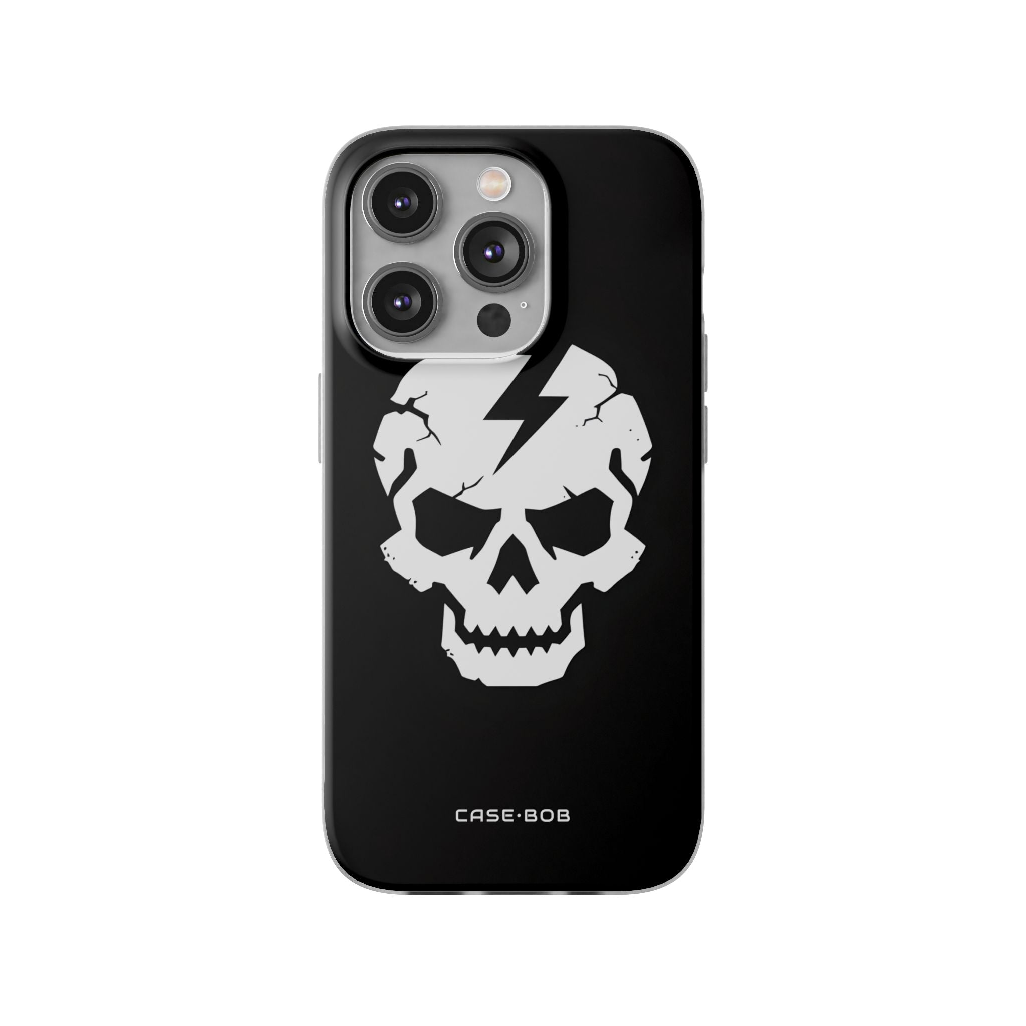 Lightning Skull iPhone 14 Pro Case - Soft