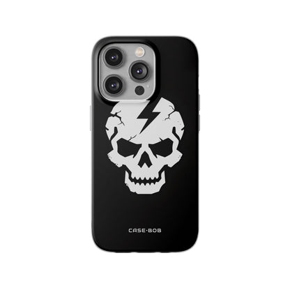 Lightning Skull iPhone 14 Pro Case - Soft
