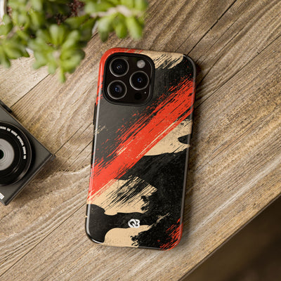 Urban Slash Camo · Tough Phone Case for iPhone · Black