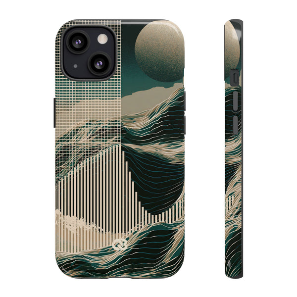 Orbital Terrain · Tough Phone Case for iPhone · Green