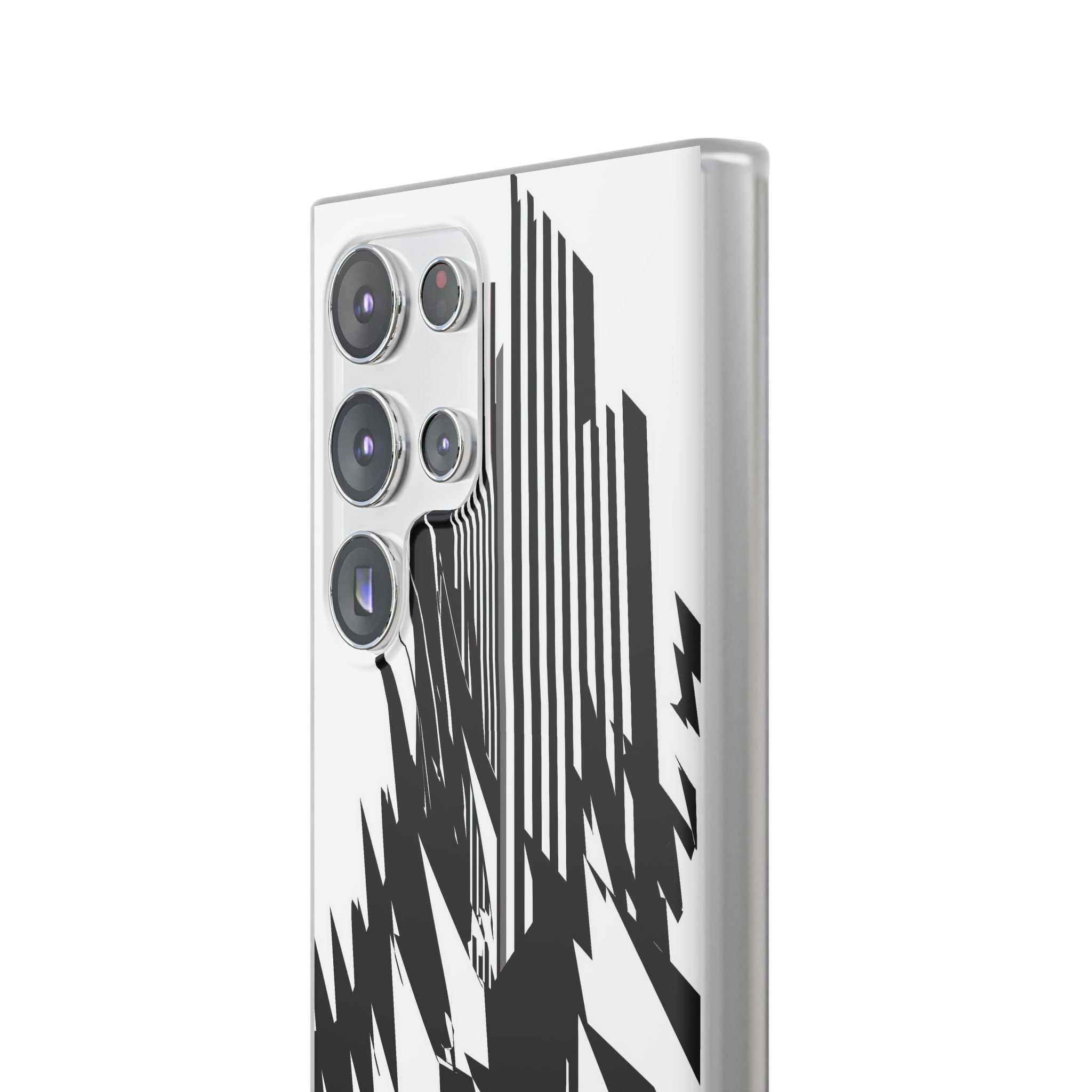White Lite Phone Case for Samsung - Shattered Vector Spire