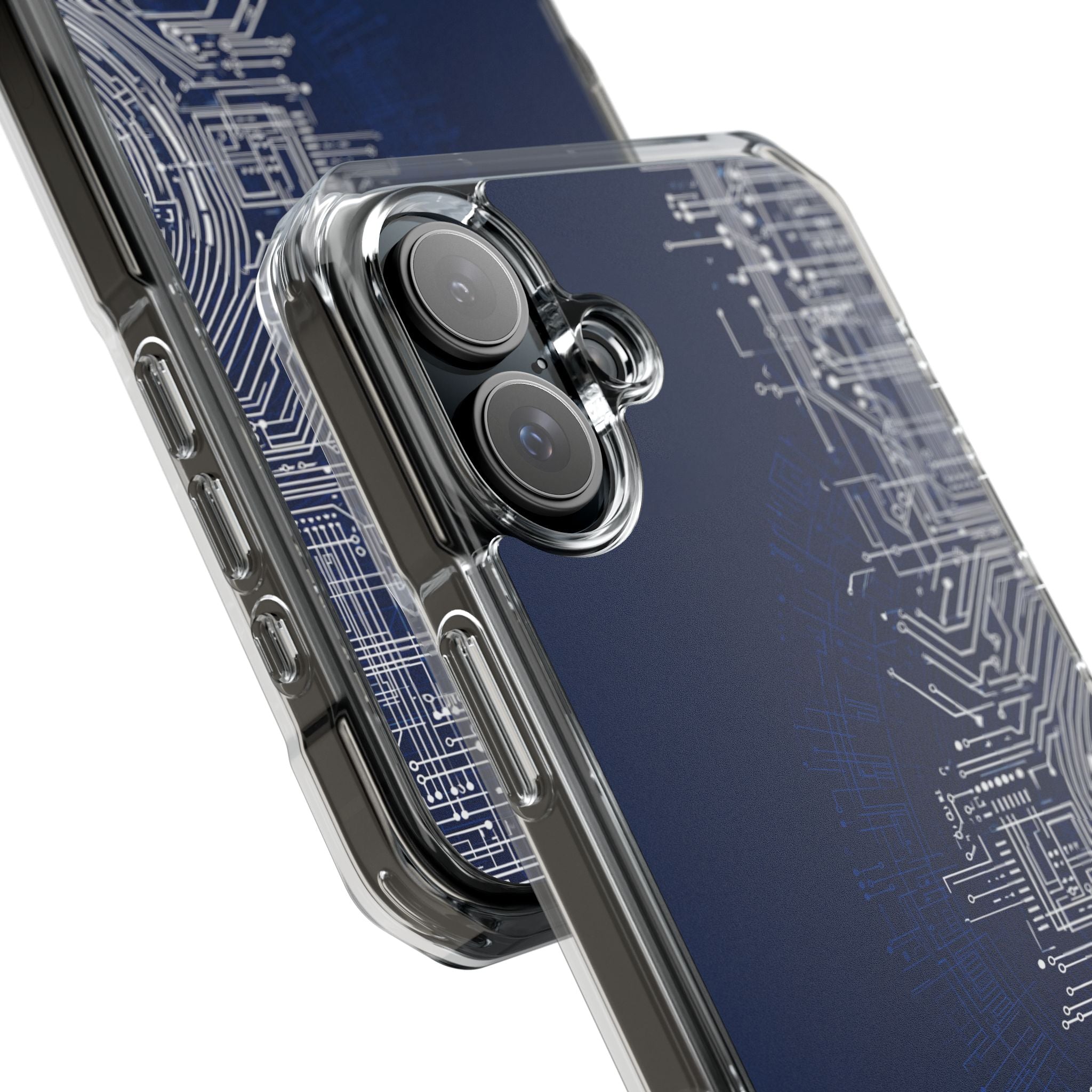 Blue Impact MagSafe Phone Case for iPhone - Cobalt Circuit Logic