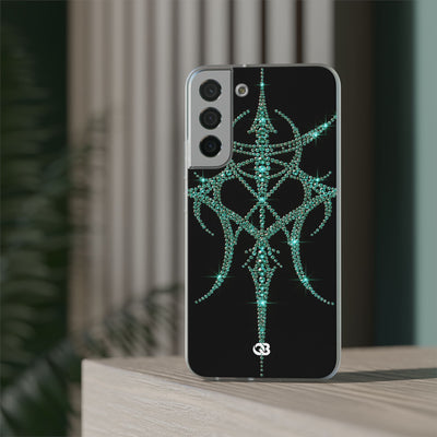 Teal Cyber Sigil · Lite Phone Case for Samsung · Teal
