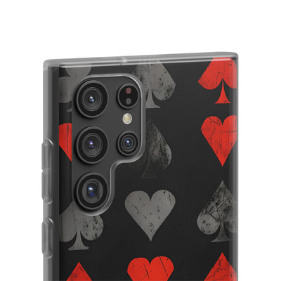 Gritty Suit Repeat · Soft Custodia per Samsung