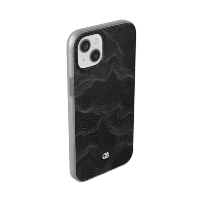 Obsidian Contour Elevation · Lite Phone Case for iPhone ·  Black