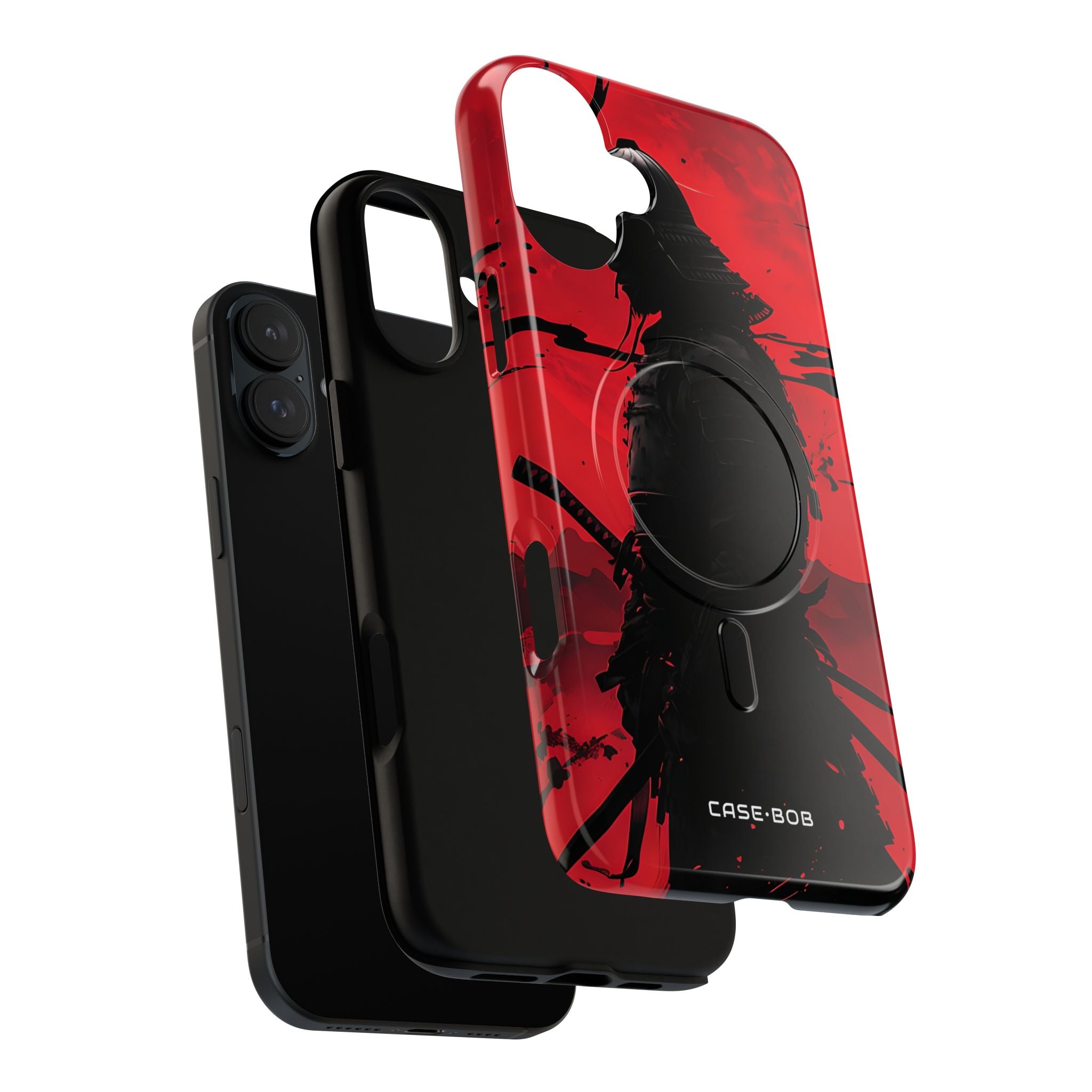 Crimson Samurai iPhone 16 Plus Case - Tough+