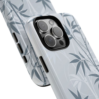 Blue Tough 2.0 Magsafe Phone Case for iPhone - Slate Bamboo Shadow