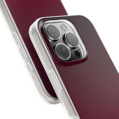 Red Lite Phone Case for iPhone - Deep Sangria Gradient