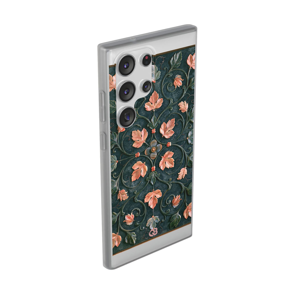 Florentine Rose Arabesque · Lite Phone Case for Samsung · Green
