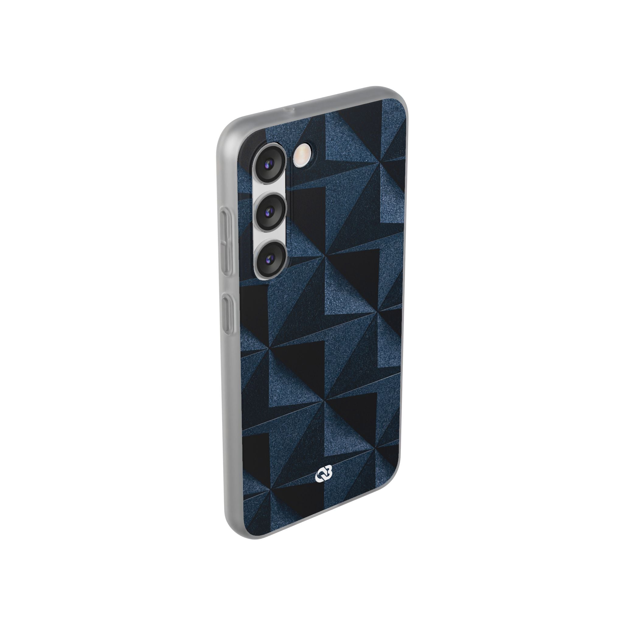 Blue Lite Phone Case for Samsung - Indigo Basalt Facets