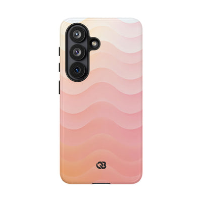 Blush Horizon Waves · Tough Phone Case for Samsung · Pink
