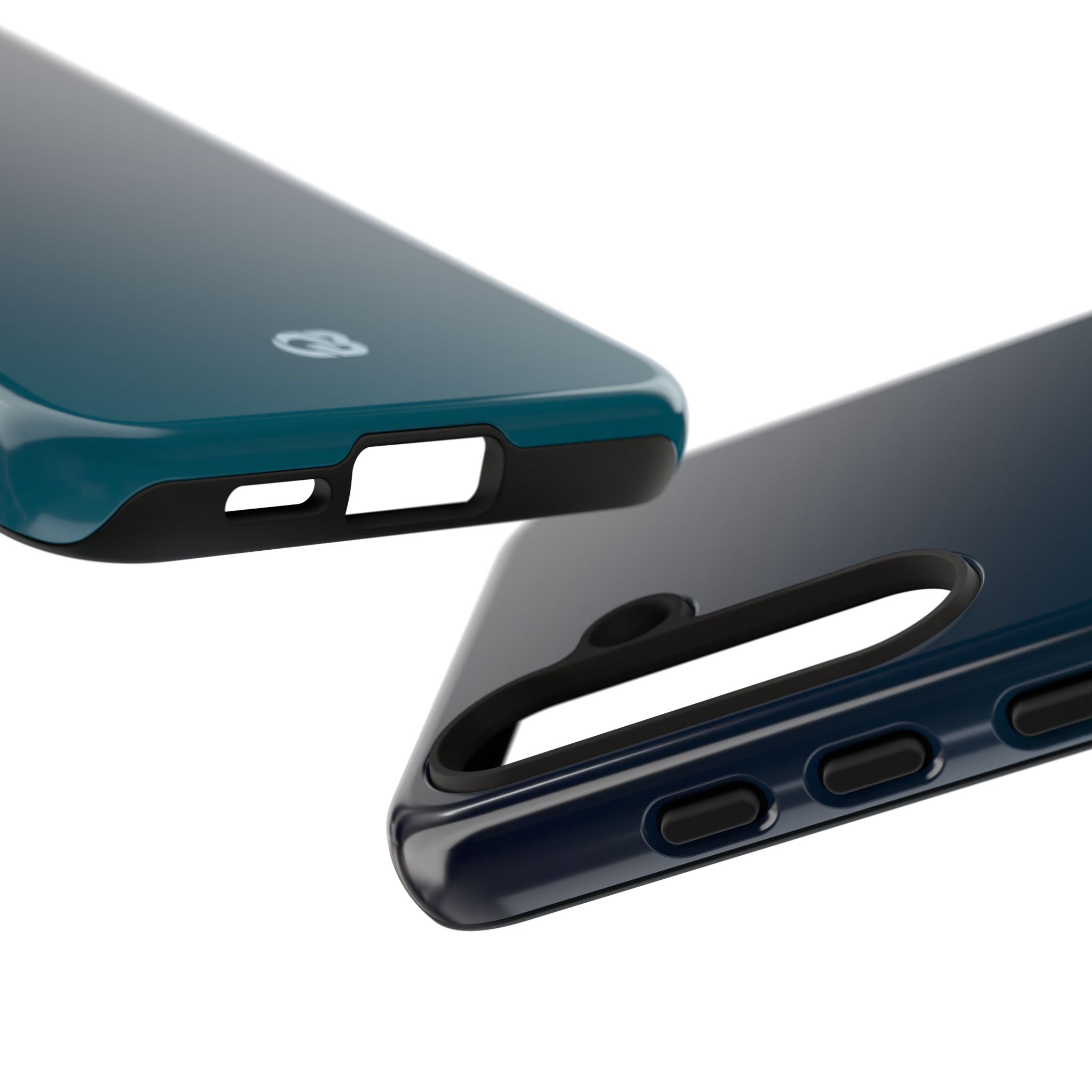 Teal Tough Phone Case for Samsung - Abyss Teal Haze