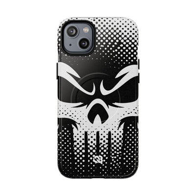 Phantom Halftone · Tough 2.0 Magnetic Phone Case for iPhone · Black