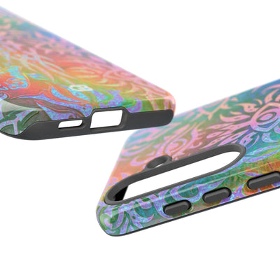 Chromatic Mystic Sigil · Tough Phone Case for Samsung · Blue