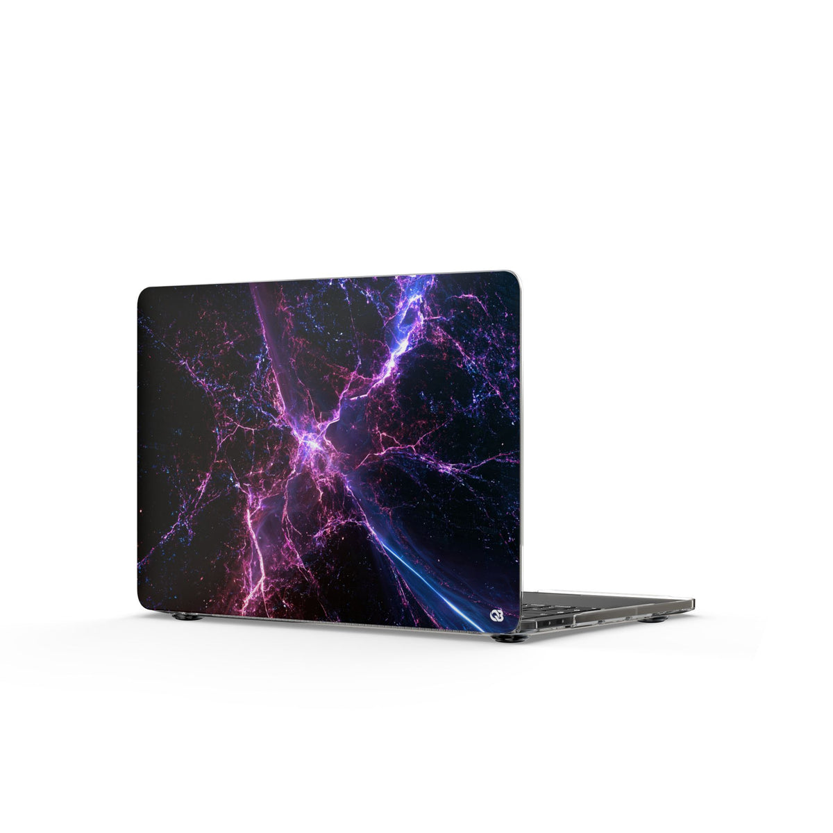 Neural Singularity · Clear Hard Case for MacBook · Black