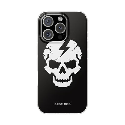 Lightning Skull iPhone 16 Pro Case - Soft