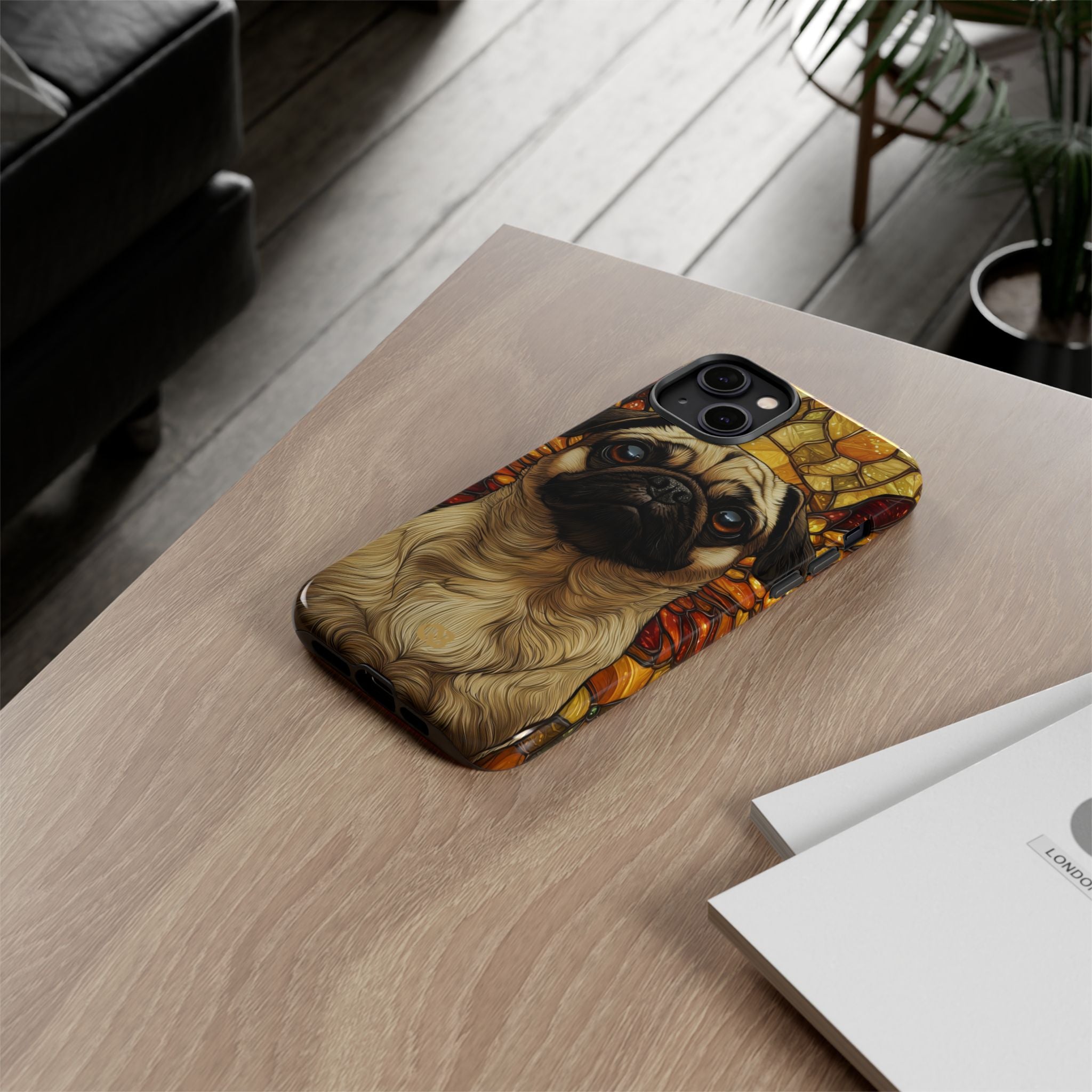 Amber Pug Divinity · Tough Phone Case for iPhone